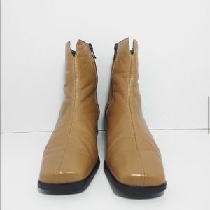 Peter Kaiser Tan Leather Boots Size 7